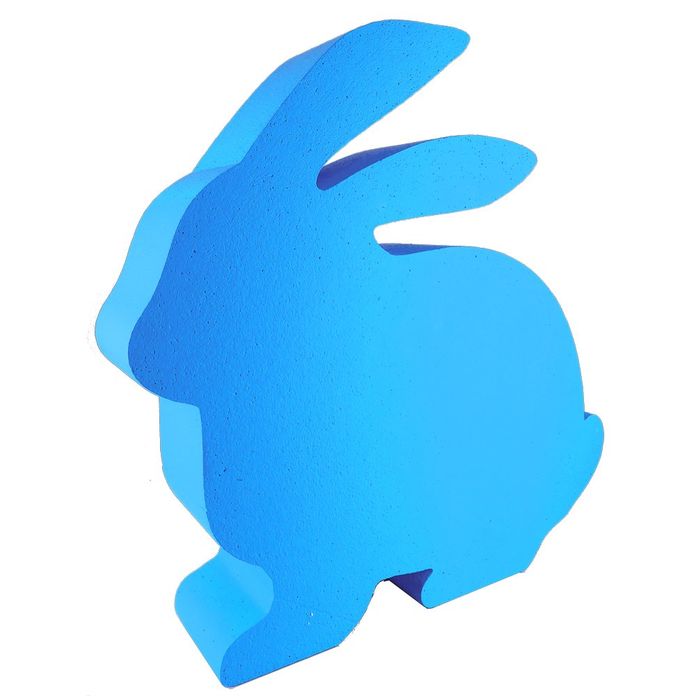 [1025614] hare sitting (blue)