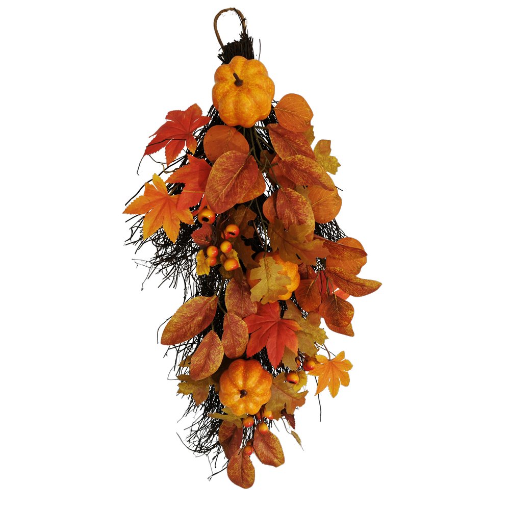 [0684456] hanger with automn-deco