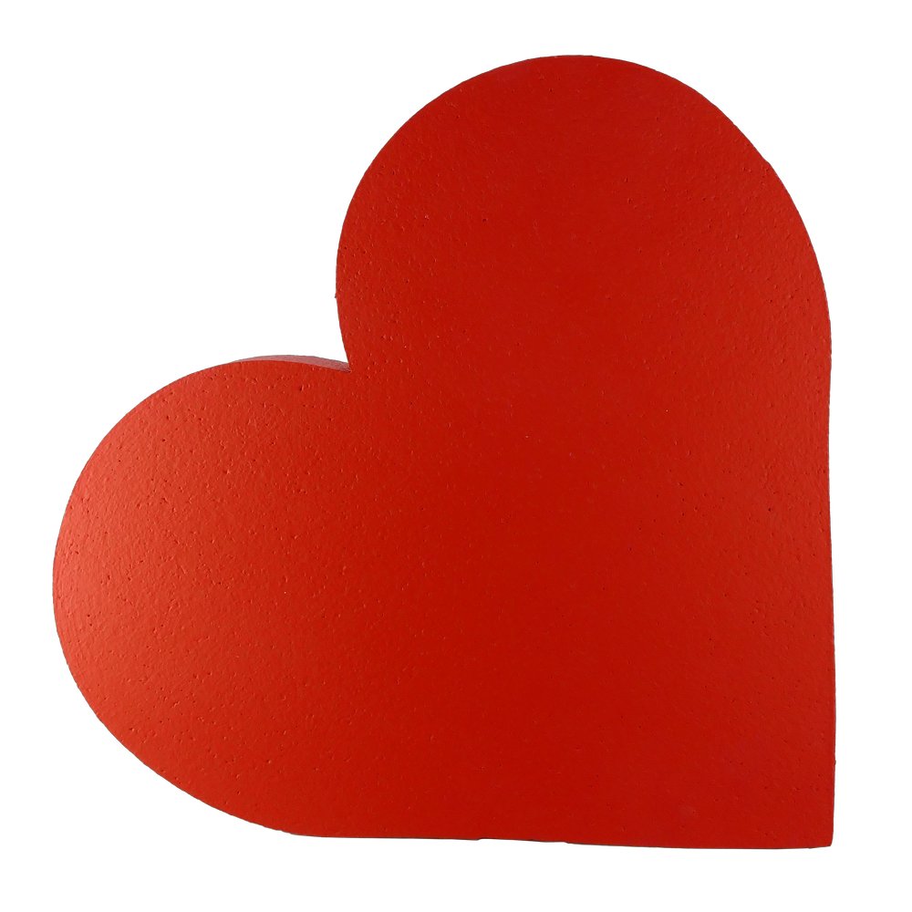 [1025601] coeur (rouge, 30x27,8x3cm)