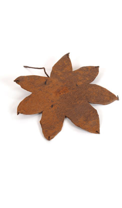 herfstblad 'leder'