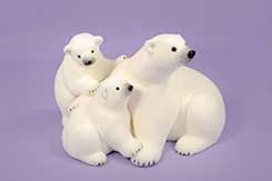 group of polar bears 'polar' XL