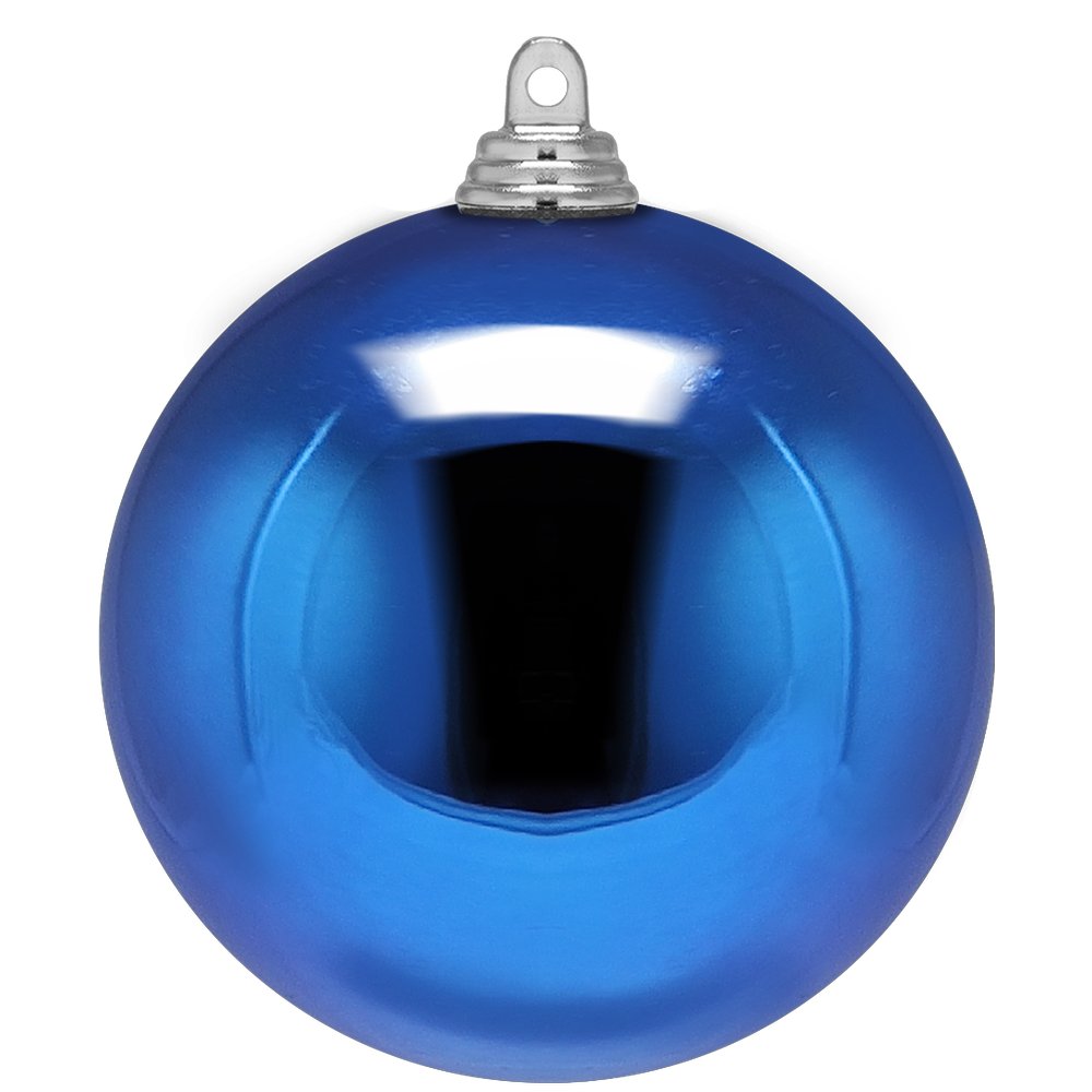 [0186408] Christmas ball PRO (blue shiny, 10cm)