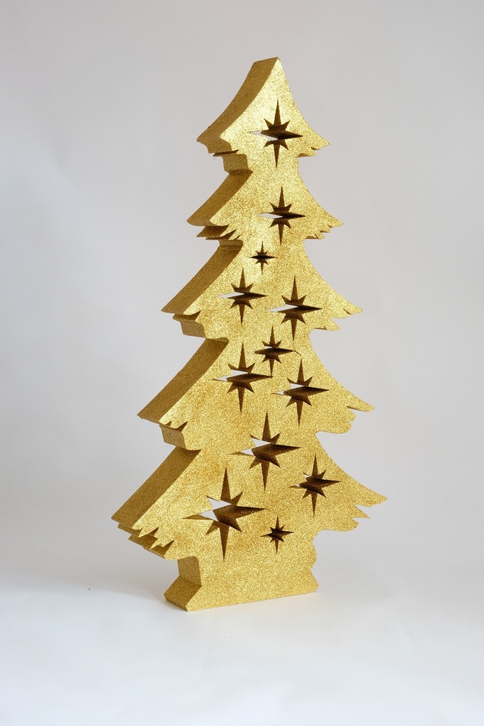 [0048232] kerstboom 2D (120x68x10cm)