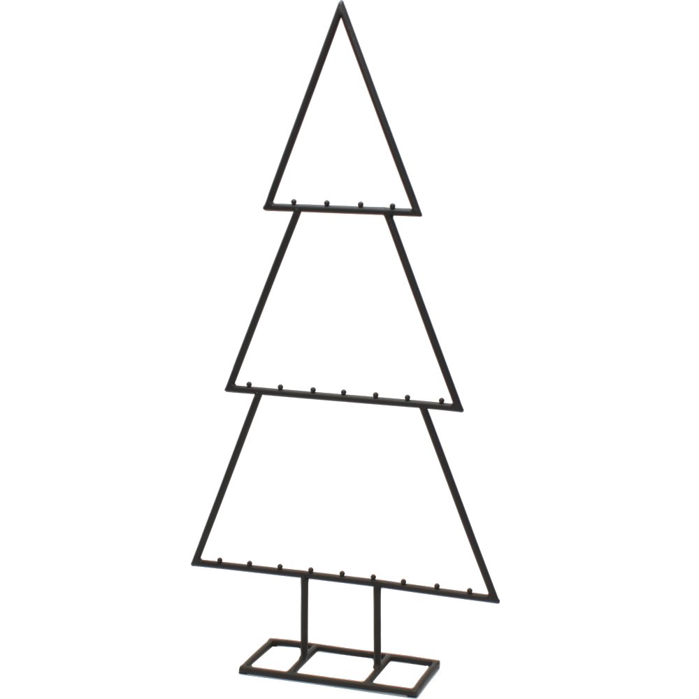 [0645882] arbre de Noël (métal) (38xh.77cm)