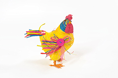 [0682165] chicken 'paper rope'