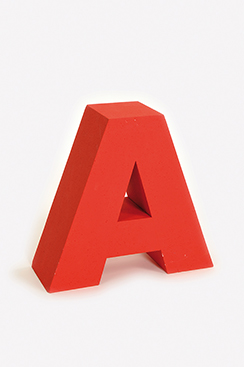 [0048126] letter 'A' XXL