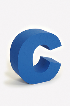 [0048128] letter 'C' XXL