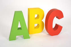 lettres 'ABC'