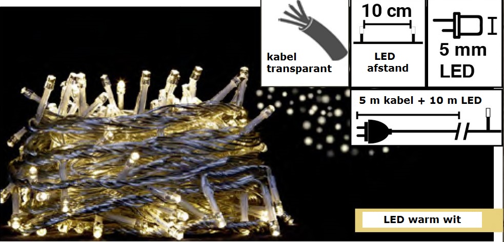 light garland LED 100
