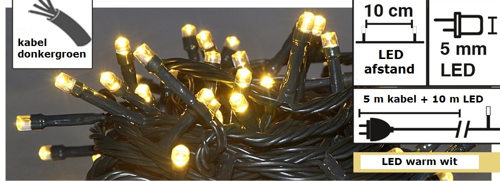 light garland LED 100