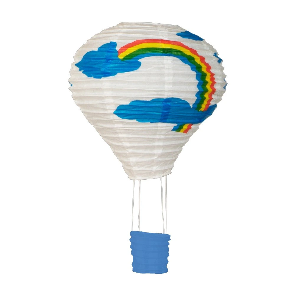 [0689212] luchtballon regenboog