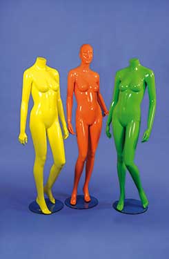 [0097708] mannequin '6th Avenue' dame 3 (geel, koploos)