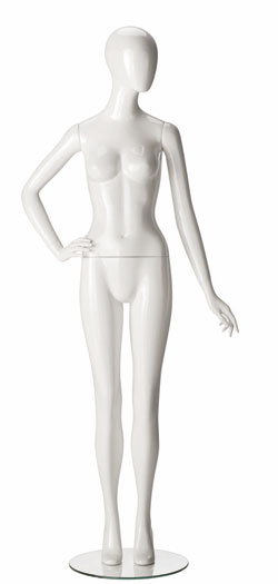 [0072810] mannequin 'Ringo F' 1 (white)