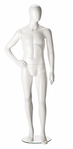 [0072824] mannequin 'Ringo M' 3 (blanc)