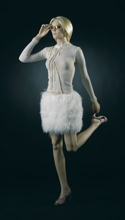 mannequin 'runway' dame 2