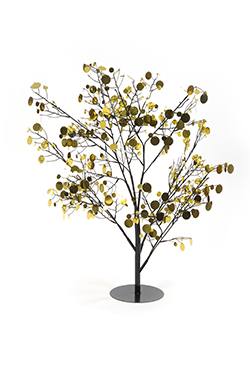 [0683556] arbre paillettes (or/noir)