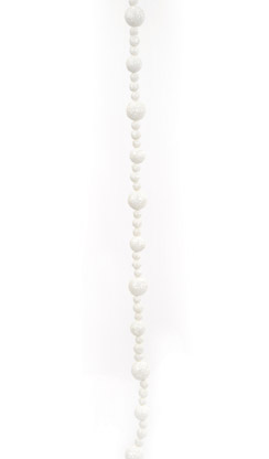 guirlande de perles avec mica