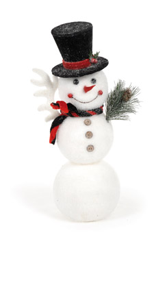 bonhomme de neige debout
