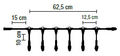 [0036018] câble de distribution pour QuickFix (blanc, 100cm (x7))