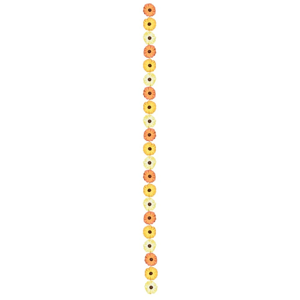 sunflower garland paper
