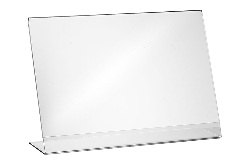 [0098928] porte-visuel L horizontal (DIN A4)