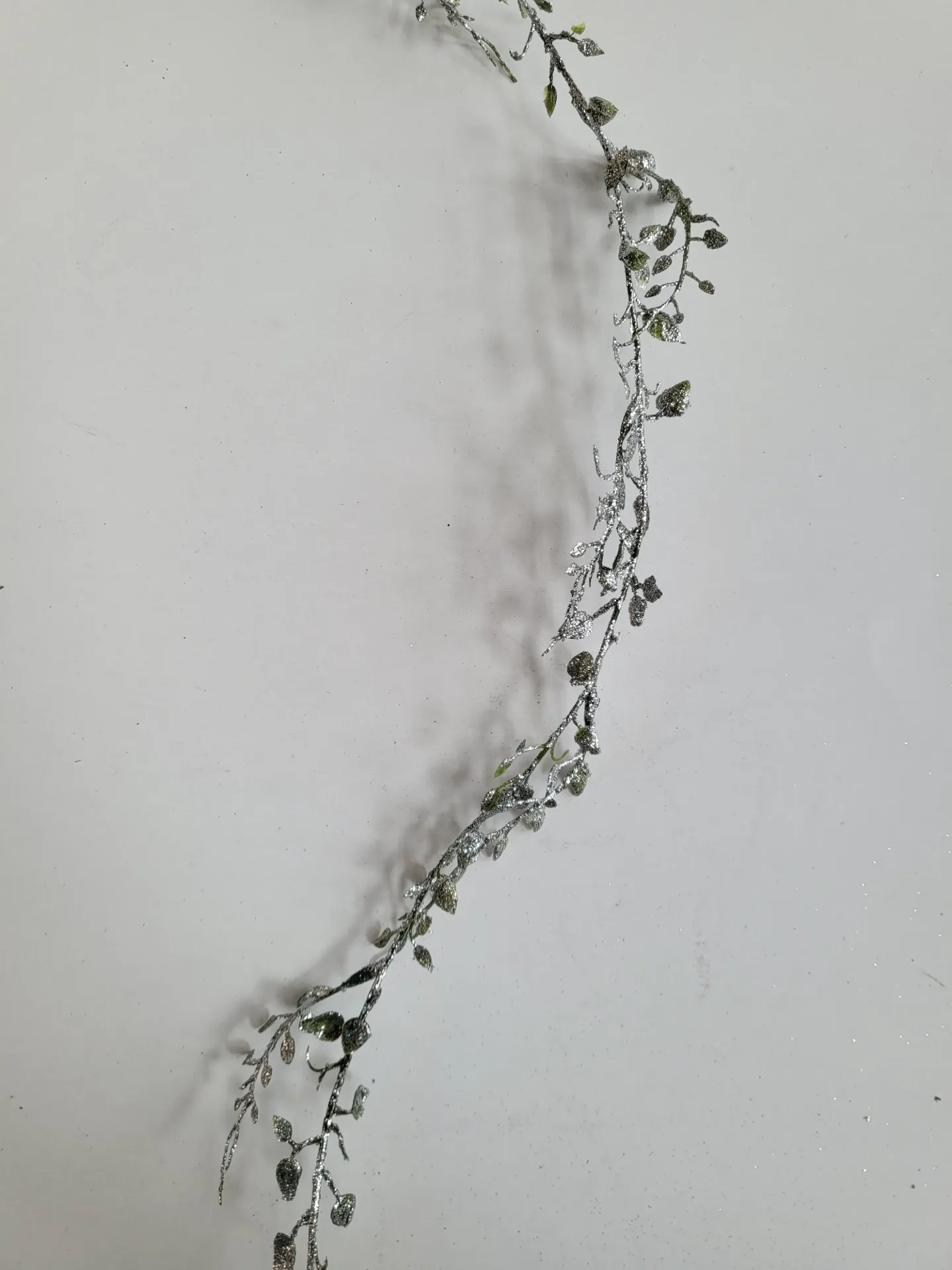 bladguirlande met glitter