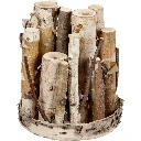 flower stand 'birch' x4