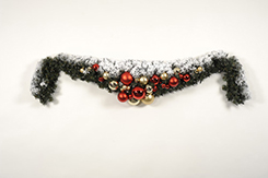 decorated arch garland