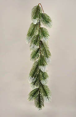 [0043308] snowy pine garland 'grande'