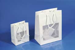 [0073010] glossy paper bag (114+64x146mm)