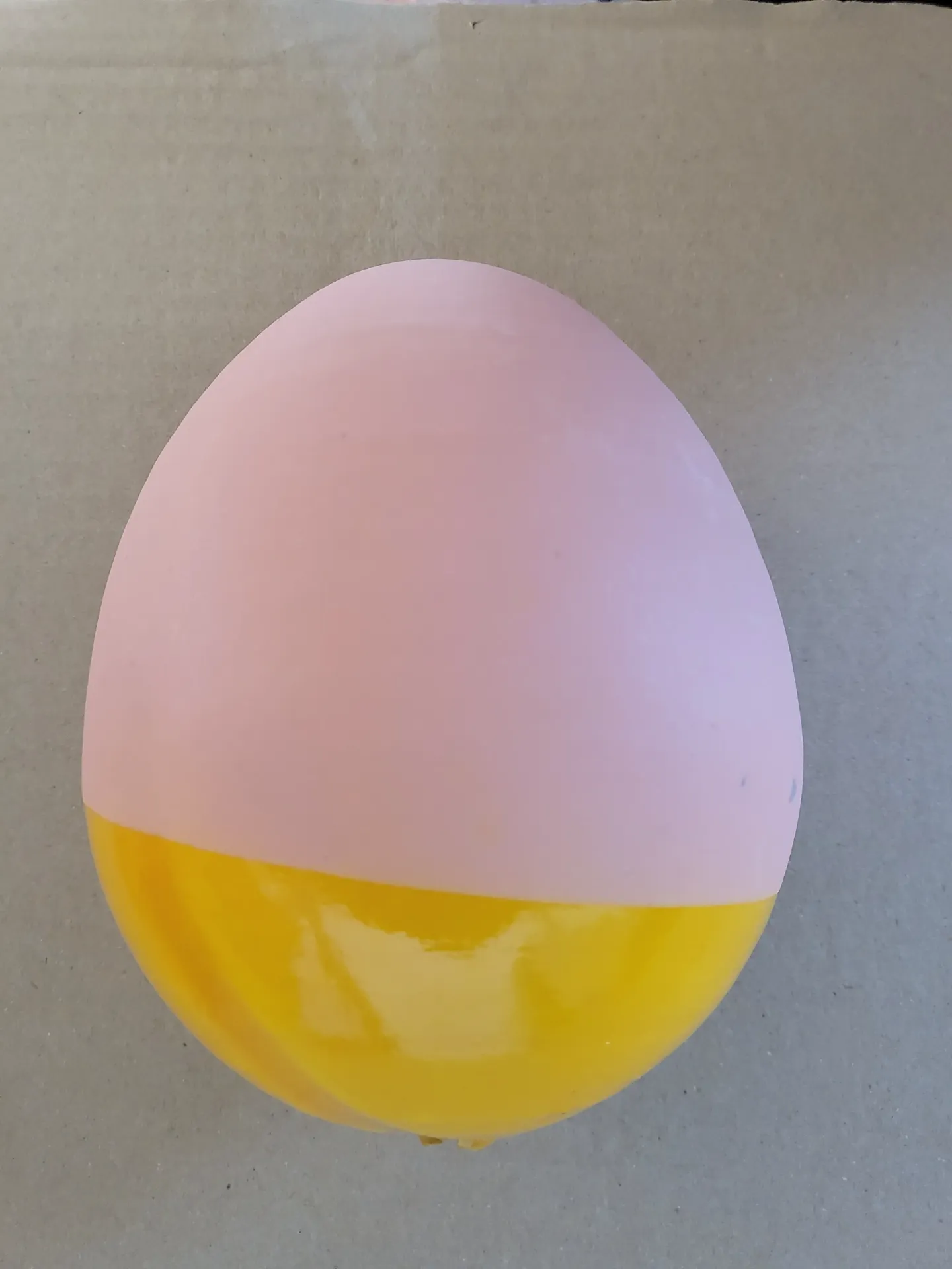 ei roze/geel