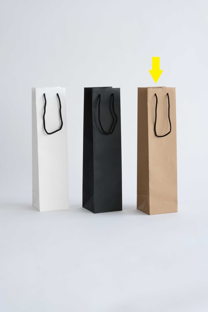 [0056960] carrier bag 'luxe' matt (brown)