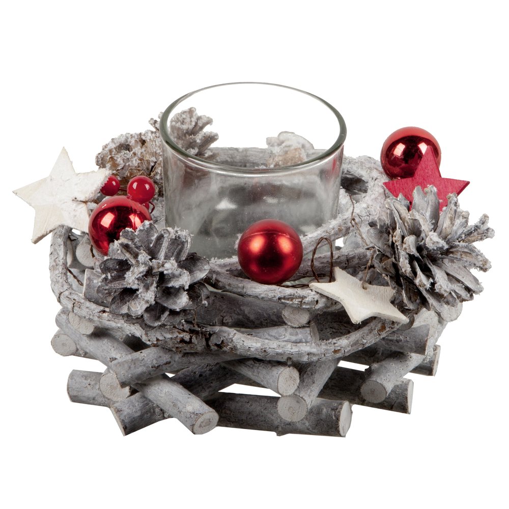 [0682874] frosty - tea light holder
