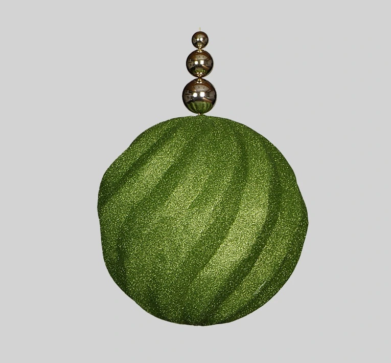 glitterbal groen spira