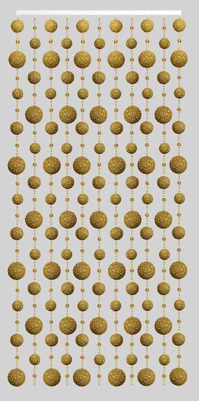 rideau à paillettes