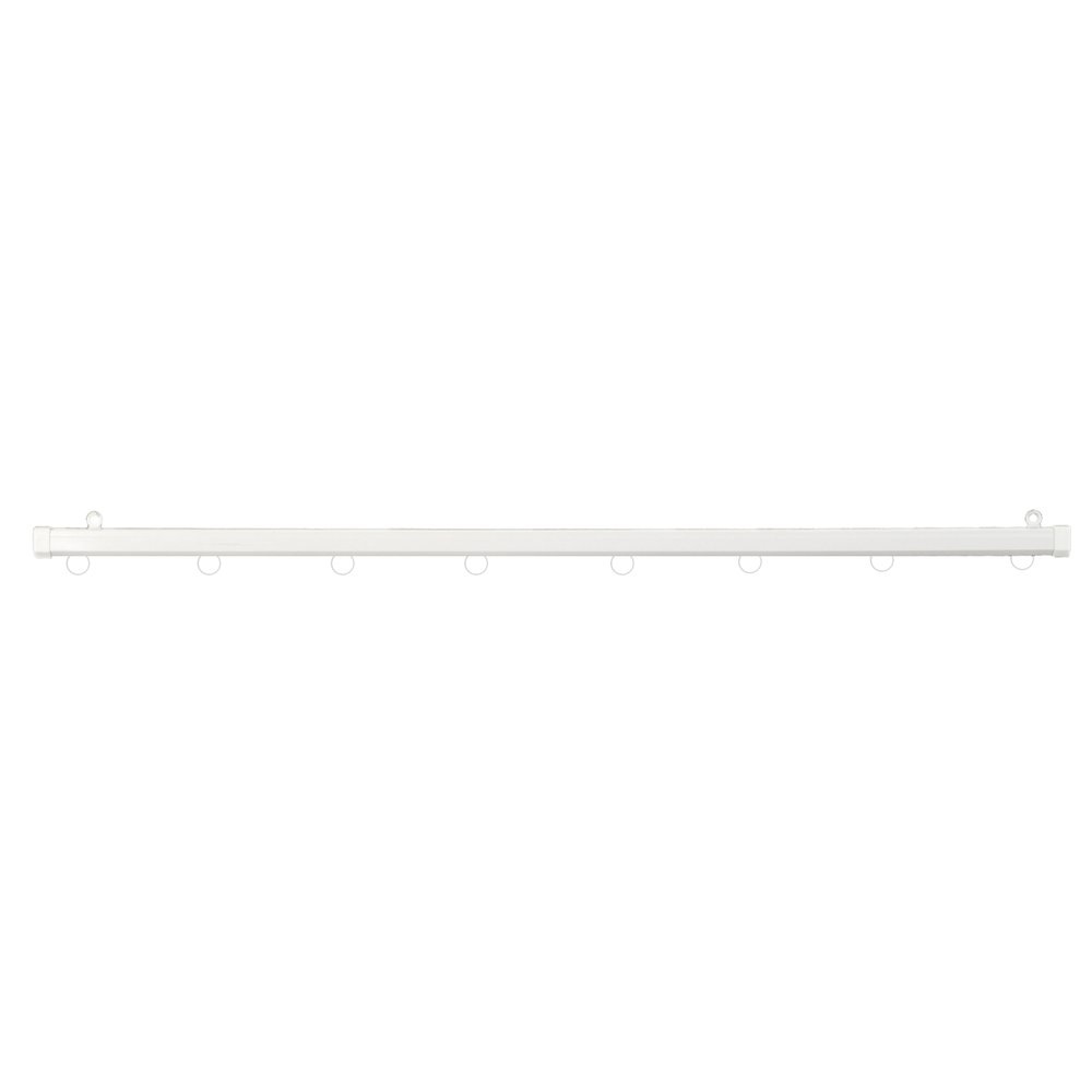 [0685701] curtain rod with 8 fixed rings